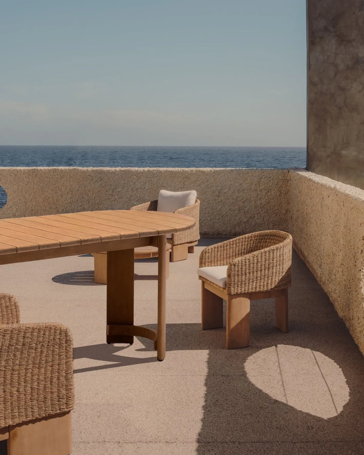Online Kave Home Xoriguer Outdoor Eettafel Naturel
