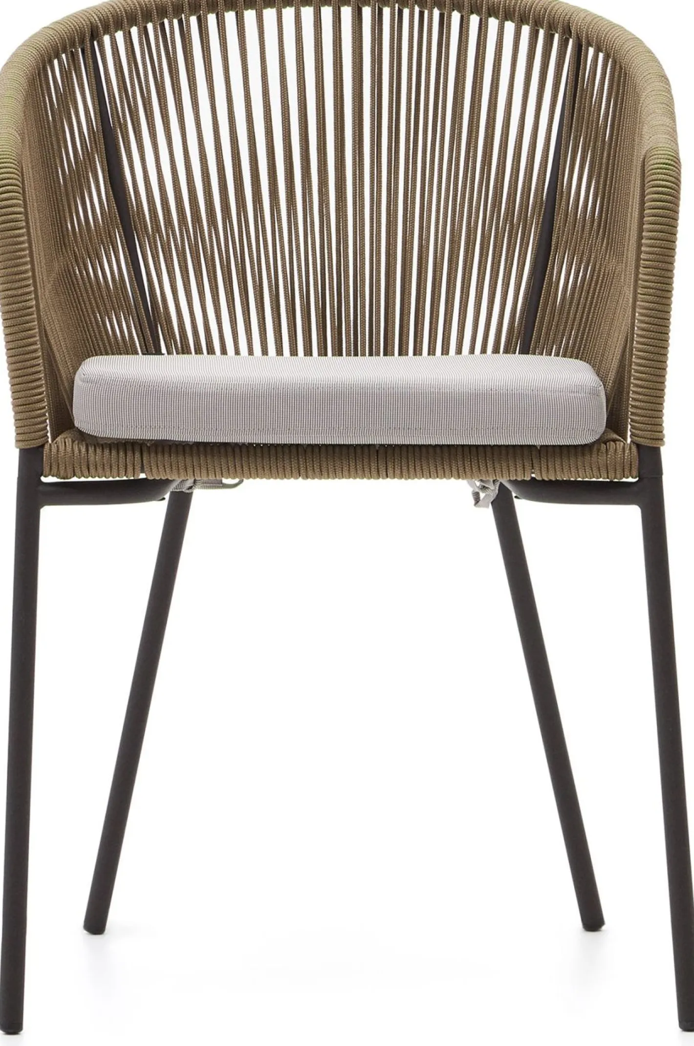 Online Kave Home Yanet Tuinstoel Naturel, Beige