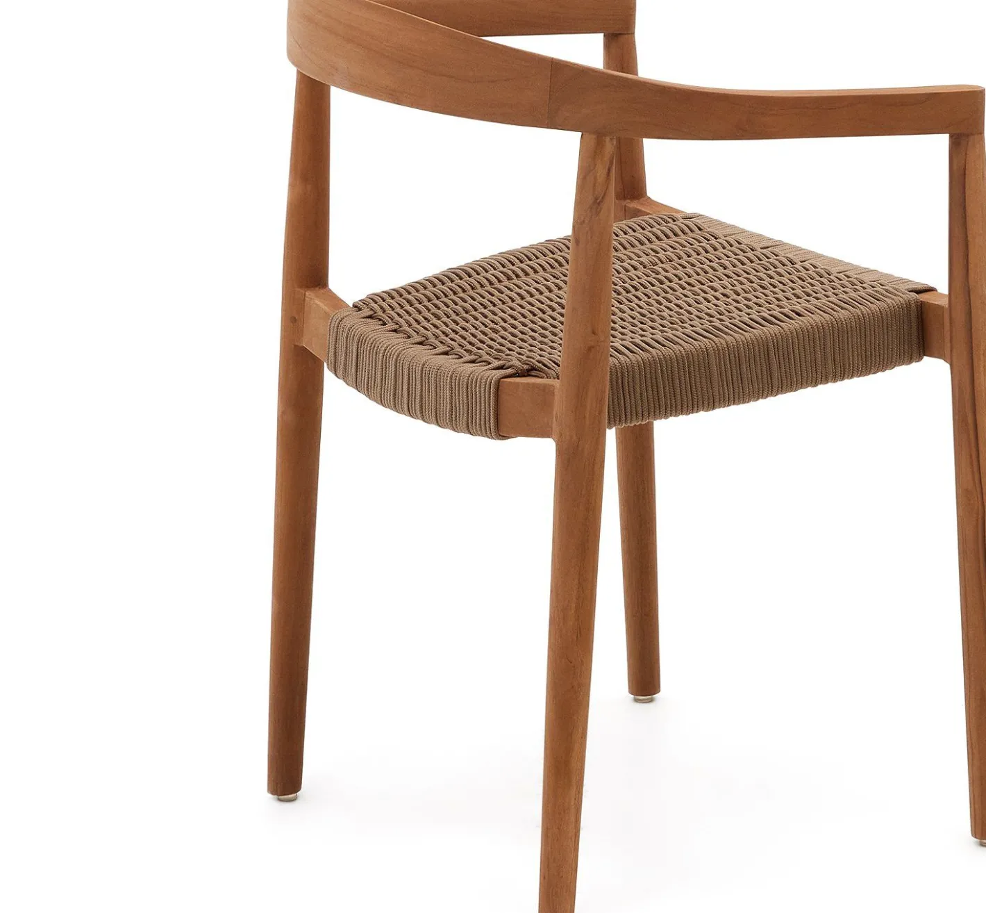 Clearance Kave Home Ydalia Tuinstoel Bruin, Naturel
