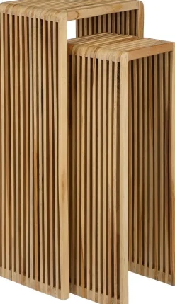 Hot Trendhopper Yonker Set van 2 Plantentafel Bruin