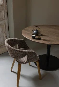 WOOOD Yossi Hout Eetkamerstoel Brown