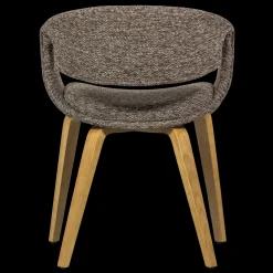 WOOOD Yossi Hout Eetkamerstoel Brown