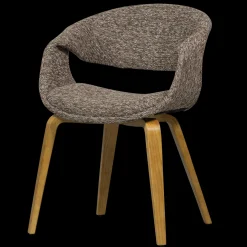 WOOOD Yossi Hout Eetkamerstoel Brown