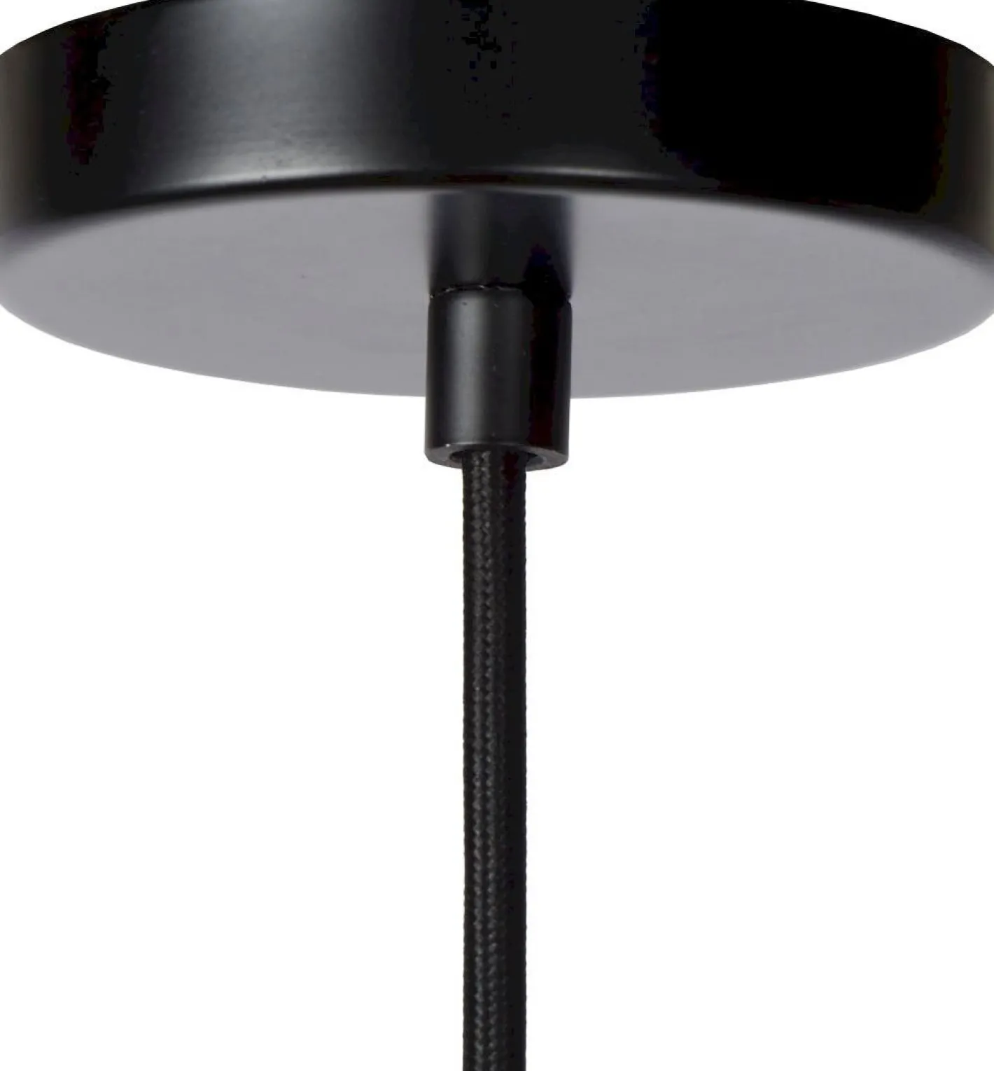 Outlet Lucide Yunkai Hanglamp Naturel, Zwart