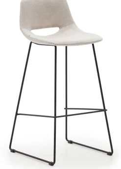 Clearance Kave Home Zahara Hoog Barstoel Beige