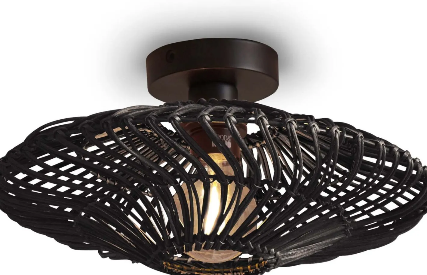 Good&Mojo Zanzibar S Plafondlamp Black