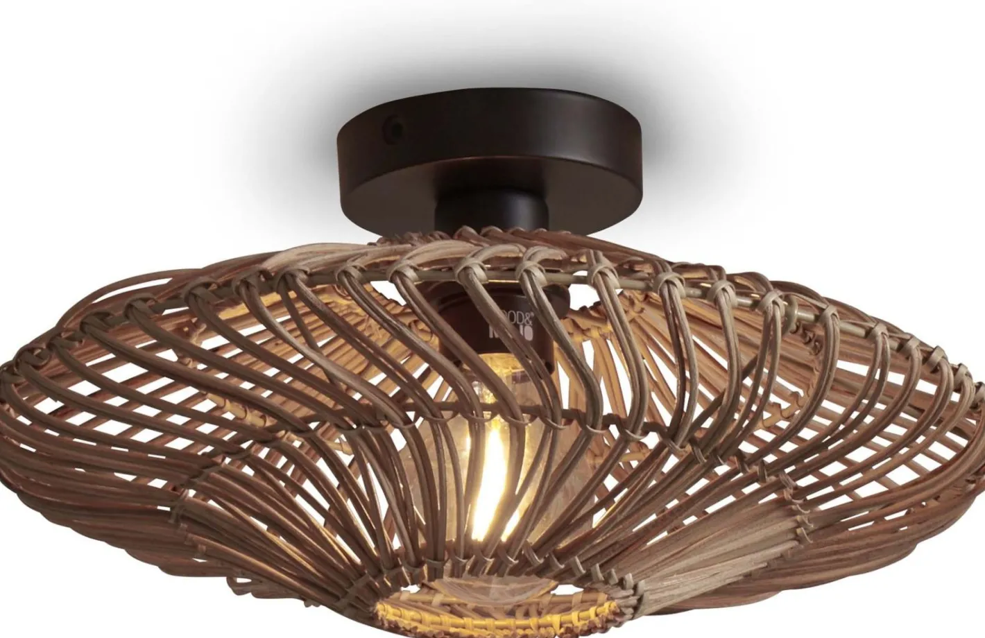 Outlet Good&Mojo Zanzibar S Plafondlamp Natural