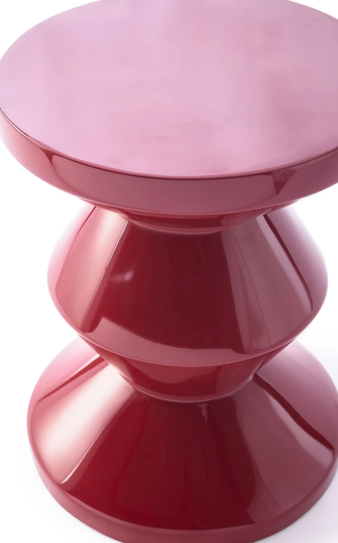 Hot POLSPOTTEN Zig Zag Bijzettafel Ruby Red