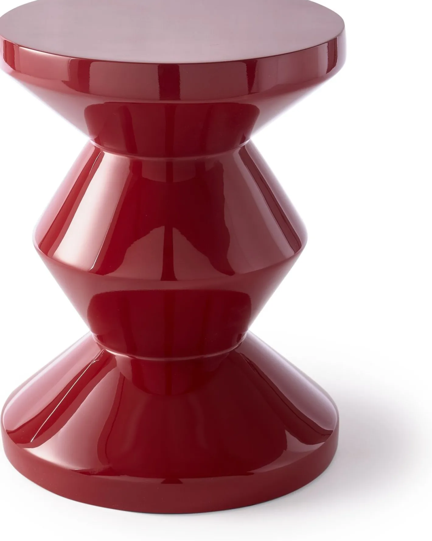 Hot POLSPOTTEN Zig Zag Bijzettafel Ruby Red