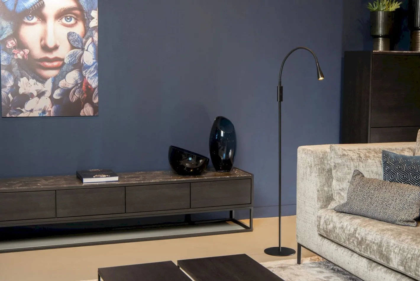 Sale Lucide Zozy Vloerlamp Zwart